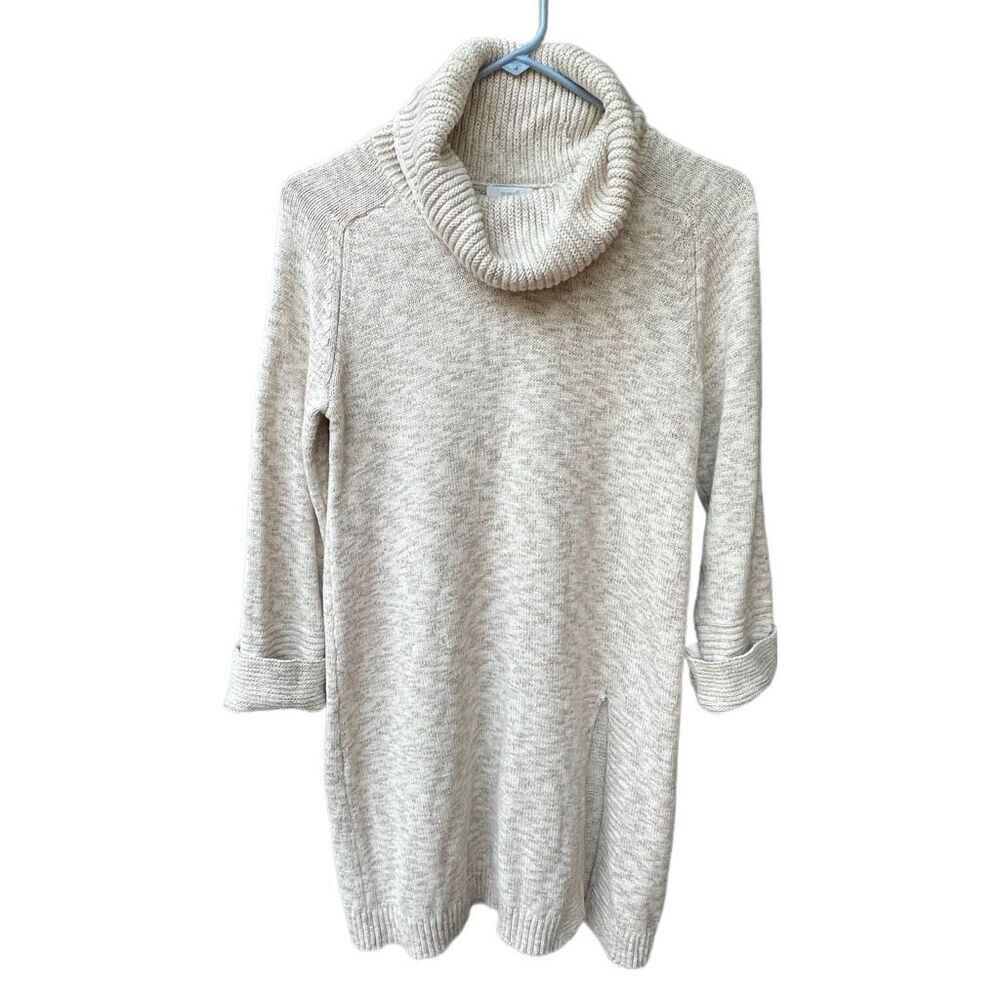 Pure Jill turtleneck sweater tunic size XS. Oversized long sleeves .